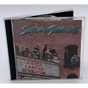 Suicidal Tendencies Lights Camera Revolution CD 1990 Epic